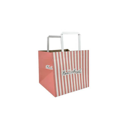 ถุงใส่กล่องเค้ก SCP PACKING 1 ปอนด์ ขนาด 8.5 X 10.5 X 8.5 นิ้ว สีชมพู (1 แพ็ค 50 ใบ)_0